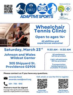 Adaptive Sports: Wheelchair Tennis Clinic